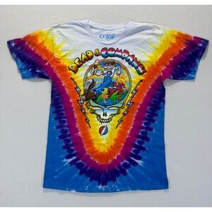 Dead & Company Liquid Blue 2023 Tie Dye Final Tour Large T Shirt